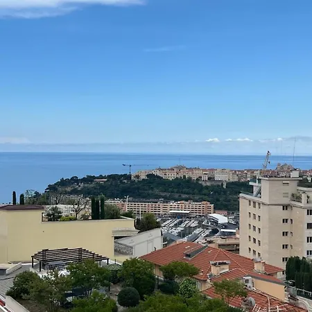 Sea View Penthouse, Monaco Border, Private Parking *